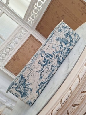 画像8: トワルドジュイ柄カルトナージュボックス