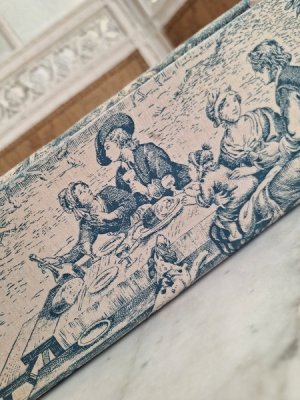 画像2: トワルドジュイ柄カルトナージュボックス