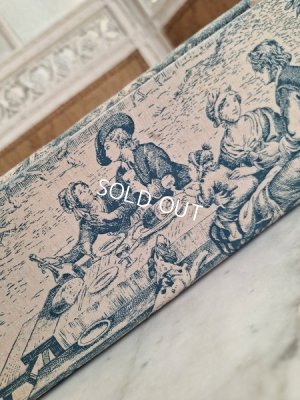 画像2: トワルドジュイ柄カルトナージュボックス