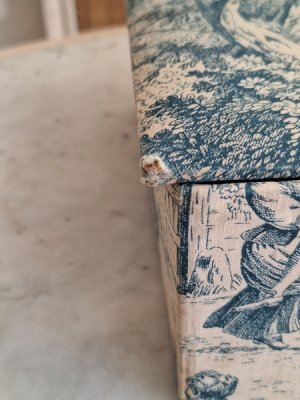 画像15: トワルドジュイ柄カルトナージュボックス