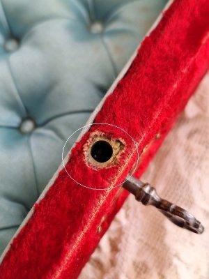 画像21: アンティーククッション付ボックス