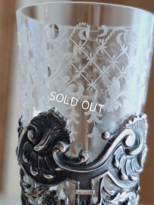 画像4: アンティークシルバーフラワーベース