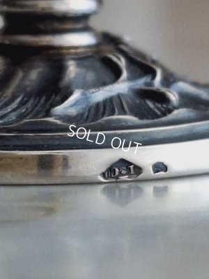 画像6: アンティークシルバーフラワーベース