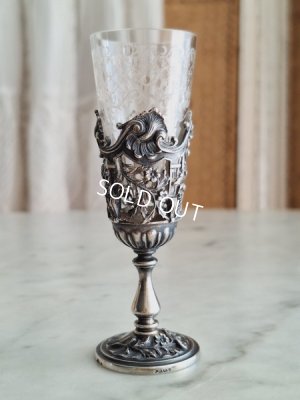 画像7: アンティークシルバーフラワーベース