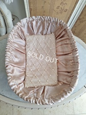 画像11: アンティークレース装飾バスケット