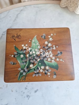 画像7: モシュリンヌクッション付スズラン柄ボックス