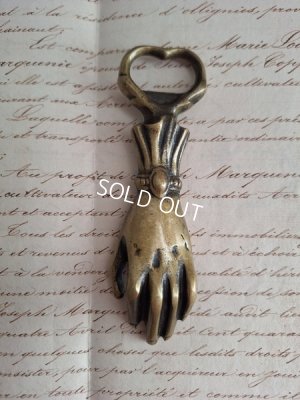 画像6: アンティークハンド形ボトルオープナー