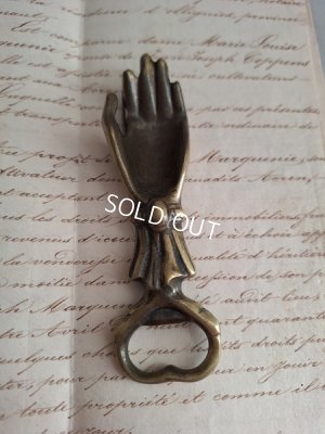 画像9: アンティークハンド形ボトルオープナー