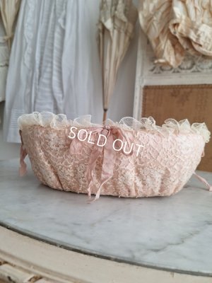 画像12: アンティークレースバスケット