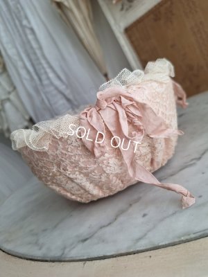 画像16: アンティークレースバスケット