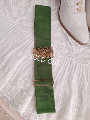 画像6: アンティークバックル付ベルト