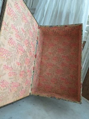 画像5: 花柄カルトナージュボックス