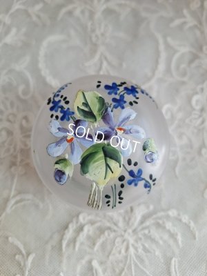 画像6: アンティークガラスパウダージャー