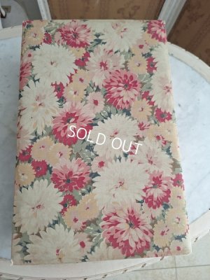 画像2: アンティークマーガレット柄カルトナージュボックス