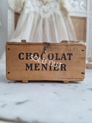 画像2: Chocolat Menierウッドコンテナー