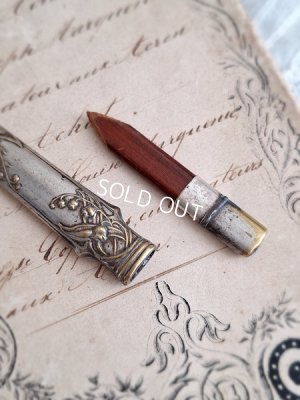 画像5: アンティークすずらんレリーフペンシル