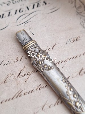 画像3: アンティークすずらんレリーフペンシル