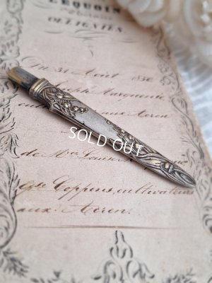 画像10: アンティークすずらんレリーフペンシル