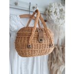 画像: アンティークダブルハンドバスケット