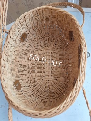 画像9: アンティークダブルハンドバスケット