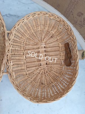 画像11: アンティークダブルハンドバスケット