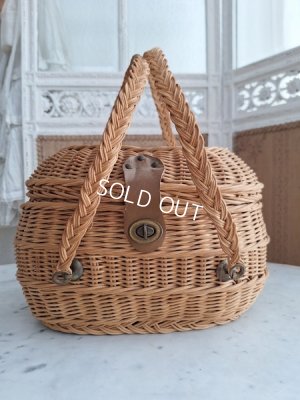 画像2: アンティークダブルハンドバスケット