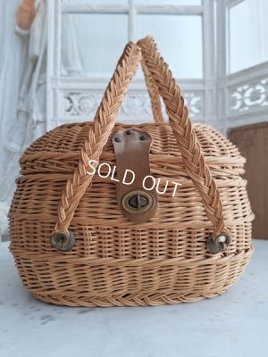 画像16: アンティークダブルハンドバスケット