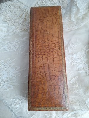 画像10: アンティークハンドグローブボックス