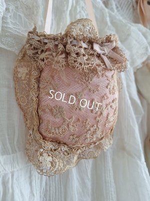 画像5: アンティークレースポーチ