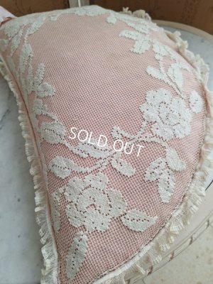 画像2: アンティークフィレレースクッション