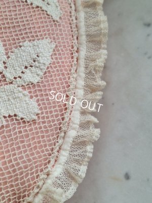 画像10: アンティークフィレレースクッション