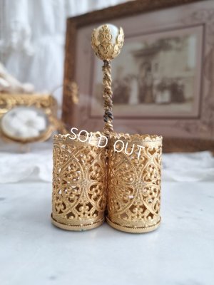 画像7: アンティークリップスティックスタンド