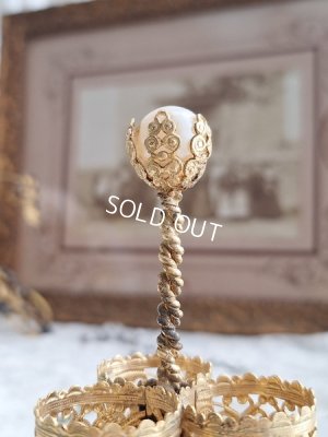 画像3: アンティークリップスティックスタンド