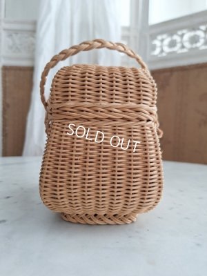 画像11: アンティーク小さなダブルハンドルバスケット