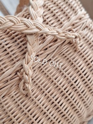 画像4: アンティーク小さなダブルハンドルバスケット