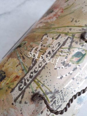 画像8: アネモネ柄ブリキバスケット