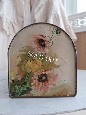 画像13: アネモネ柄ブリキバスケット