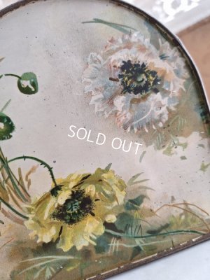 画像15: アネモネ柄ブリキバスケット