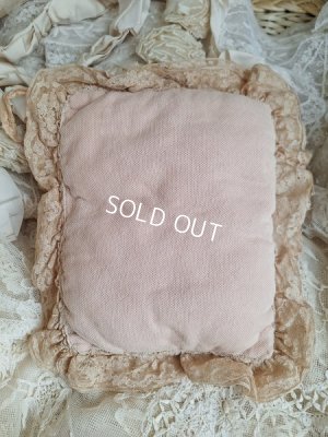 画像7: アンティークレースクッション