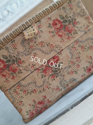 画像9: ローズ柄カルトナージュソーイングボックス