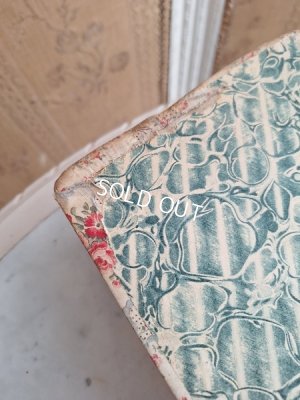 画像17: ローズ柄カルトナージュソーイングボックス