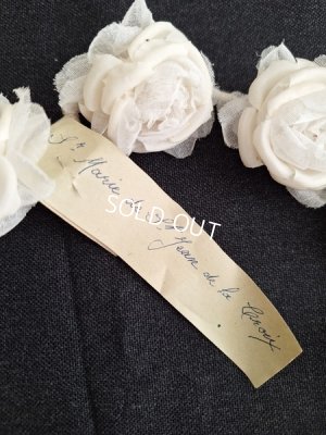 画像7: アンティーク布花冠