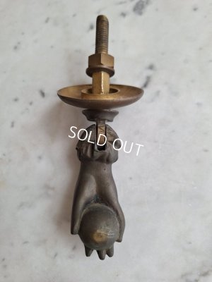 画像10: アンティークハンド形ドアノッカー