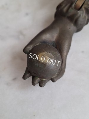 画像8: アンティークハンド形ドアノッカー