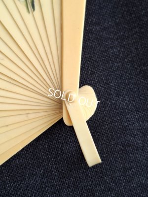 画像11: すずらん柄セルロイド扇子