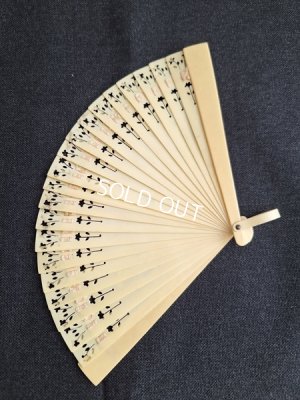 画像12: すずらん柄セルロイド扇子