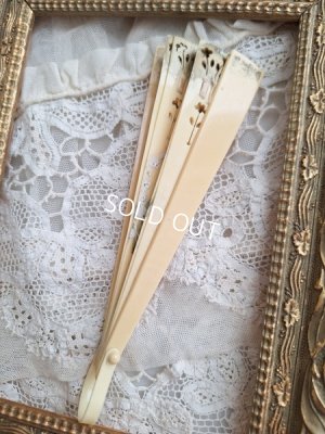 画像14: すずらん柄セルロイド扇子