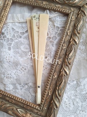 画像15: すずらん柄セルロイド扇子