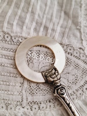 画像6: アンティークマザーパールラトル