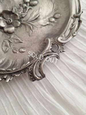 画像5: ピューター花トレイ